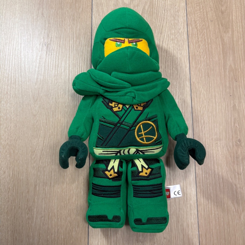 LEGO Ninjago Lloyd Green Ninja Plush Soft Stuffed Toy Figure 13 Inch
